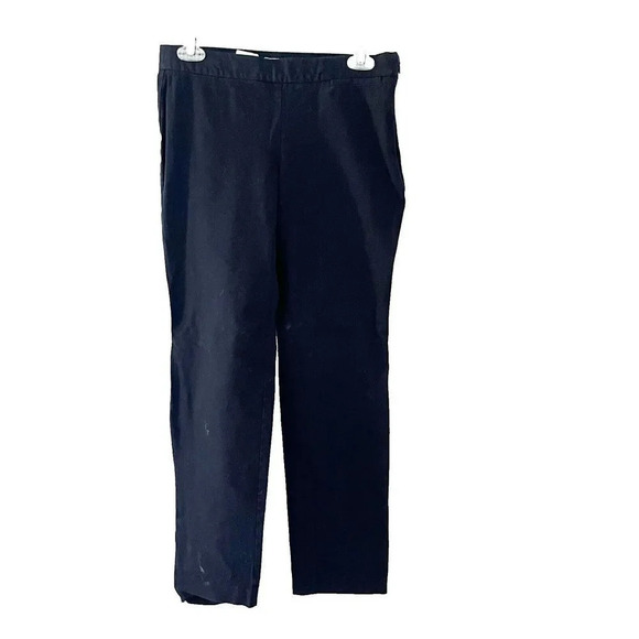 J. Jill Pants - J Jill Womens Black Precision Stretch Ankle Pants 4 Classic Straight Leg *Flaw